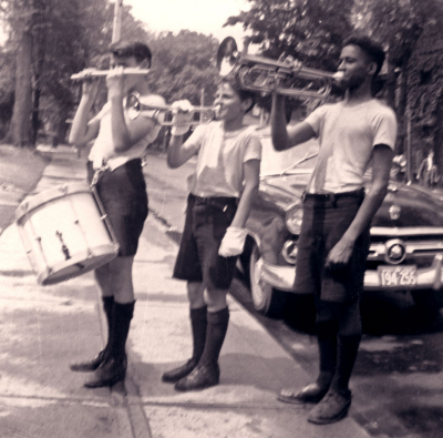 Opti Corps members (about 1955)
Keywords: 1955