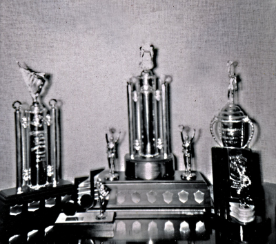 Some of the tropheys won by Opti-Corps (1957)
Submitted by Phil Hennings
Keywords: 1957