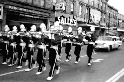 Toronto Optimists on parade (Guelph, 1959)
Photo submitted by Colin Hedworth
Keywords: 1959