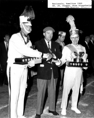 Phil Hennings with Nationals trophy (Guelph, 1960)
Photo submitted by Phil Hennings
Keywords: 1960