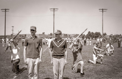 Toronto Optimists practicing (Falconer, 1960)
Photo by Don Daber
Keywords: 1960