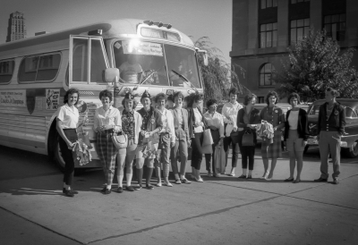 A bunch of Optimists fans (Nationals, 1960)
Photo by Don Daber
Keywords: 1960