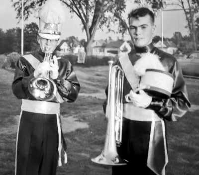 Ross Colville and Bill Thorne (Rochester, 1960)
Photo by Don Daber
Keywords: 1960