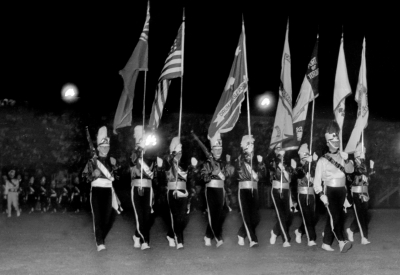 Toronto Optimists Colour Guard (Rochester, 1960)
Photo by Don Daber
Keywords: 1960