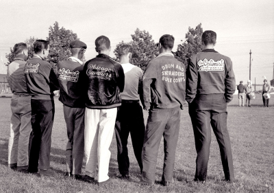 Some Optimists guys watching Del practice (Waterfront, 1960)
Photo by Don Daber
Keywords: 1960