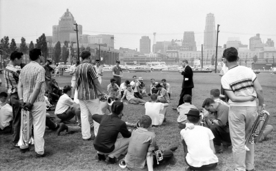 De La Salle rehearsing (Waterfront, 1960)
Photo by Don Daber
Keywords: 1960