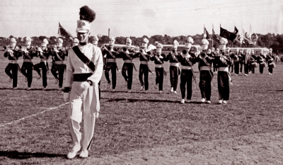 Barry Bell, Toronto Optimists Drum Major (1960)
Photo by Don Daber
Keywords: 1960