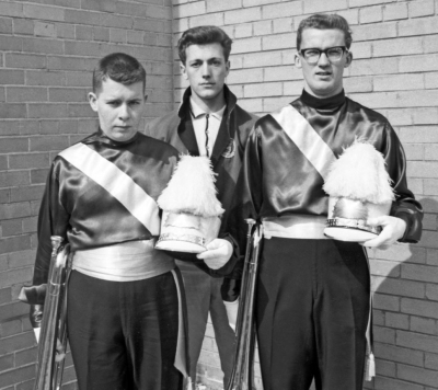 Don Willison, Ron Cottrell and Mel Dey (1961)
Photo by Don Daber
Keywords: 1961