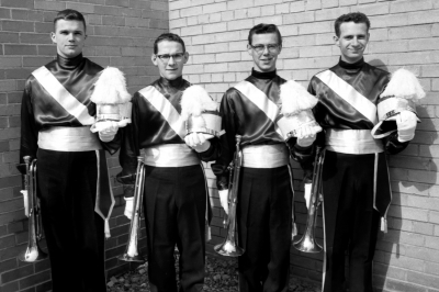 Bob Brown, Dick Ward, Dave Watt and Al Lavigne (1961)
Photo by Don Daber
Keywords: 1961