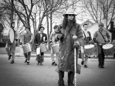 Frans Rood, Ron Kaiser, Ronn Prokop, ?, Barry Bell with a fake beard, Orest Burak and Colin Hedworth, Toronto Optimists in Dress-down mode (1961)
Photo by Don Daber
Keywords: 1961