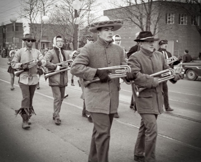 Bill Thorne with the Toronto Optimists as the Port Credit Pear Pickers (New Toronto, 1961)
Photo by Don Daber
Keywords: 1961