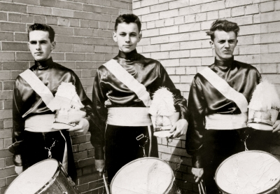 L-R: Orest Burak, Colin Hedworth and Dave Bignell, the 1961 tenors
Submitted by Colin Hedworth
Keywords: 1961