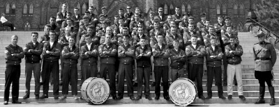 Toronto Optimists formal photo (in front of the Parliament Buildings, Ottawa, 1961)
Photo by Don Daber
Keywords: 1961