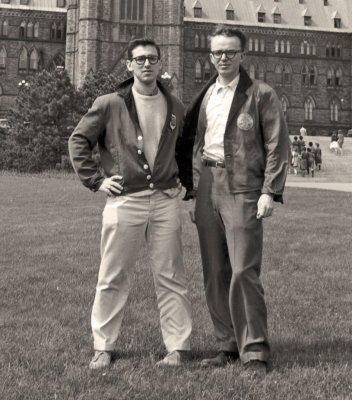 Ed Nanni & Jim Patten (Ottawa, 1961)
Photo by Don Daber
Keywords: 1961