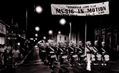 Toronto Optimists in an impromptu post-contest parade (Titusville, 1961)
Photo by Don Daber
Keywords: 1961