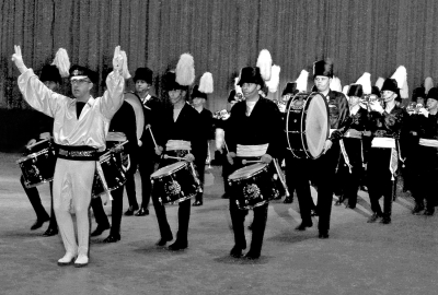 Royal Canadian Engineers Trumpet Band  ? (1961)
Photo by Don Daber
Keywords: 1961
