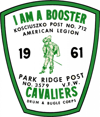 Cavaliers Booster Decal (1961)
Submitted by Bob Carell
Keywords: 1961