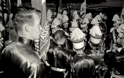 Toronto Optimists with Bill Thorne in foreground (CNE, 1961)
Photo by Don Daber
Keywords: 1961