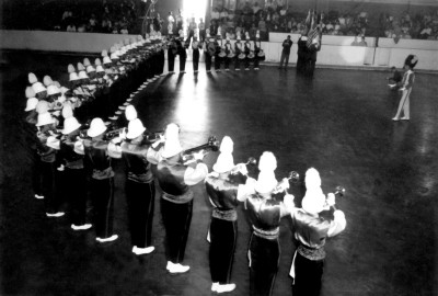 Grantham Police Boys Band (Leaside arena, 1961)
Photo submitted by Brian Byrne
Keywords: 1961
