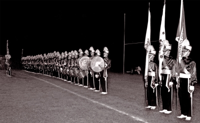 Flags L-R: Karl Bossert, Dave Johns, ?, Toronto Optimists (Titusville, 1961)
Photo by Don Daber
Keywords: 1961