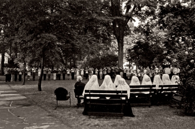 Toronto Optimists playing for the Sisters Of St. Joseph’s Academy (Titusville, 1961)
Photo by Don Daber
Keywords: 1961