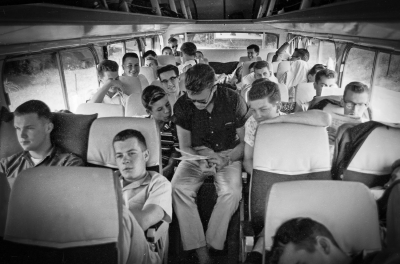 Toronto Optimists on the bus (Titusville, 1961)
Photo by Don Daber
Keywords: 1961