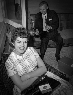 Pat and Barry Bell (1962)
Photo by Don Daber
Keywords: 1962