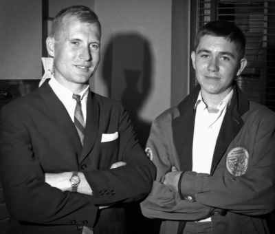 Barry Bell and Doug MacKenzie (1962)
Photo by Don Daber
Keywords: 1962