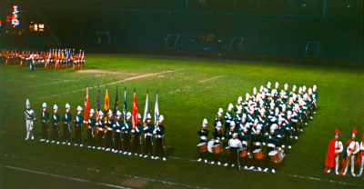 Scout House on left, Toronto Optimists and a couple of guys from Del (Junior International, Varsity Stadium, Toronto, 1962)
Photo by Don Daber
Keywords: 1962