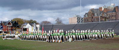 St John's and Toronto Optimists on retreat (Varsity Stadium, 1962) 
Photo by Don Daber
Keywords: 1962