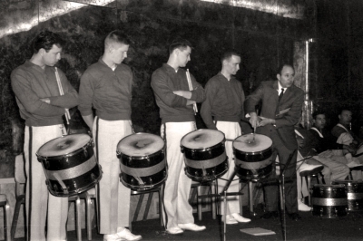 members of the Guelph Royalaires(?), CDCA Conf. (1963)
Photo by Don Daber
Keywords: 1963