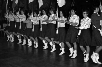 Guard of the Trafalgar Patrolmen (CDCA convention, 1963)
Photo bu Don Daber
Keywords: 1963