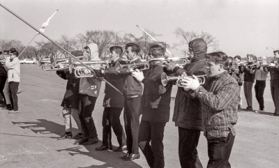 Toronto Optimists practicing (CNE, 1964)
Photo by Don Daber
Keywords: 1964
