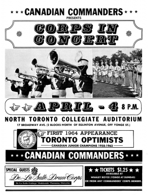 Advert for Commanders Show (1964)
Keywords: 1964