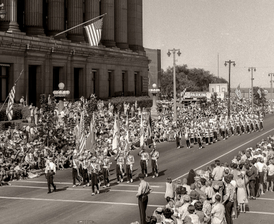 Toronto Optimists (Great Circus Parade, Milwaukee, 1964)
Photo by Don Daber
Keywords: 1964
