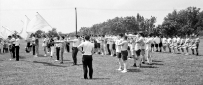 Toronto Optimists rehearsing (Racine, WI, 1964)
Photo by Don Daber
Keywords: 1964
