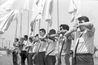 Toronto Optimists rehearsing (Racine, WI, 1964)
Photo by Don Daber
Keywords: 1964
