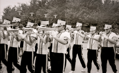Toronto Optimists in our summer parade uniforms (St Jerome, Quebec, 1964)
Photo by Don Daber
Keywords: 1964