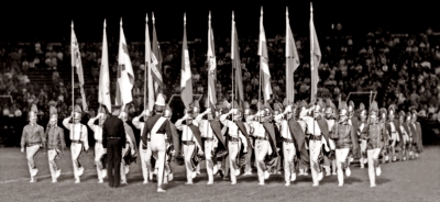 De La Salle on retreat (Nationals, Varsity Stadium, 1964)
Photo by Don Daber
Keywords: 1964