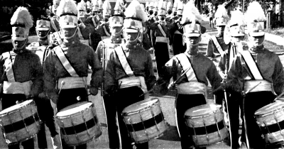 Toronto Optimists Drummers, parade (1964)
Photo by Don Daber
Keywords: 1964