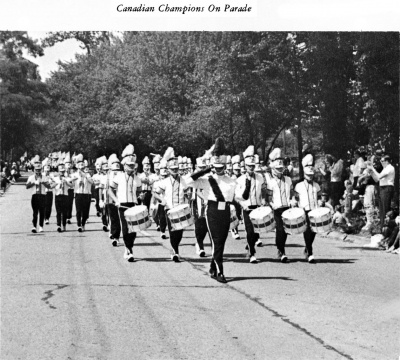 The Blue & Gold parade (Chicago area) in our summer uniforms (1964)
Keywords: 1964