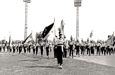Blessed Sacrament Golden Knights (Roosevelt Stadium, 1964)
Keywords: 1964