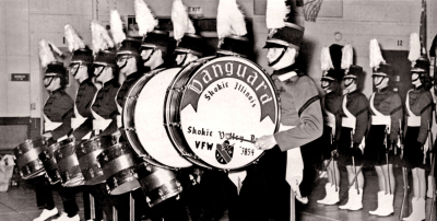 Skokie Vanguard (about 1964)
From Drum Corps Digest
Keywords: 1964