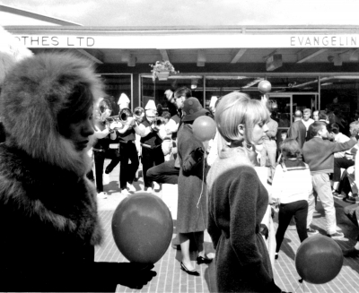 Another shot from the store opening (Bill Holloway was conducting this number)
Submitted by Bob Carell
Keywords: 1965