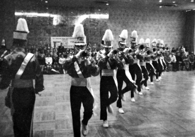 Optimists "small corps" at the 1965 ODCA conference
from Drum Corps Digest, May 1965
Keywords: 1965
