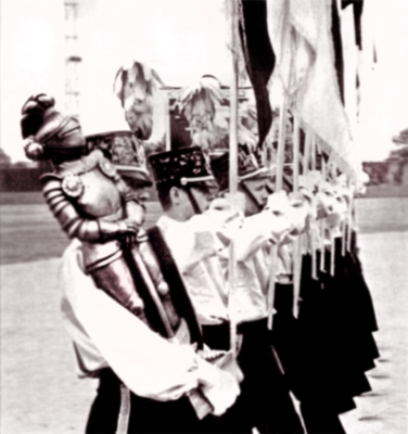 SAC's guard on retreat (about 1965)
Keywords: 1965
