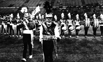 Doug MacKenzie (soloist) and Vern Johansson (DM) (Shriners International. Toronto, 1966)
Photo by Don Daber
Keywords: 1966