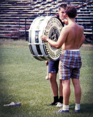 Dave Blevins and Ron Kaiser (Sarnia, 1966)
Photo by Don Daber
Keywords: 1966