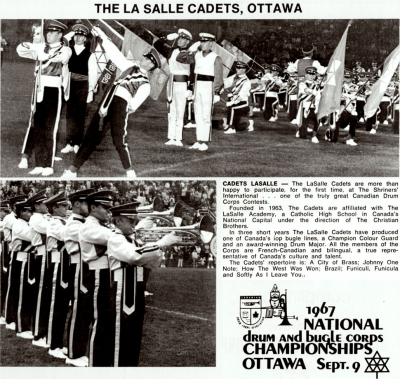 LaSalle Cadets (1967)
Photo by Eric McConachie
Keywords: 1967