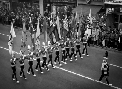 Toronto Optimists (Grey Cup Parade, 1968)
Photo by Don Daber
Keywords: 1968